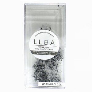 LLBA Promade Fans Handmade Volume Eyelashes 8D 10MM CC .05 Loose Unknown Quantit